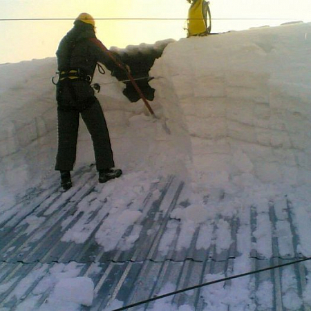 Уборка снега цена в Туле